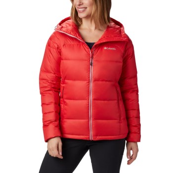 Columbia Jas Dames, Centennial Creek Down Hooded Rood, 46MSTUJBR